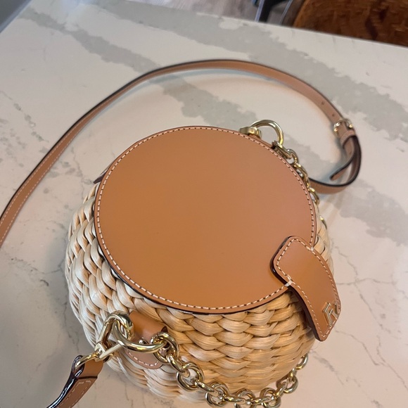 NWOT Sold Out Frances Valentine Basket Bucket Bag Crossbody - Picture 4 of 8